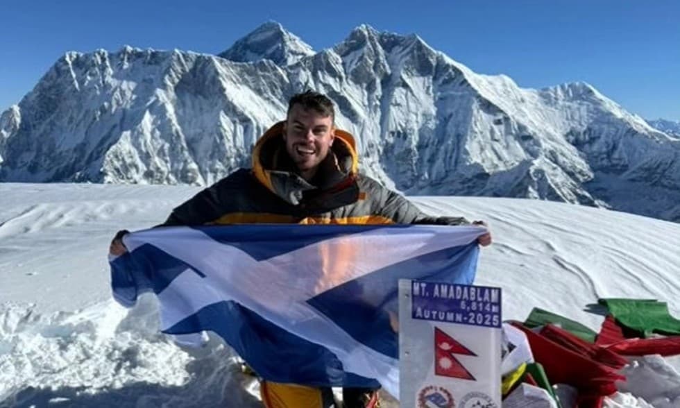 Alan Rae climbs Mt. Manaslu (8,163 m) and Mt. Ama Dablam (6,812 m) in One Season