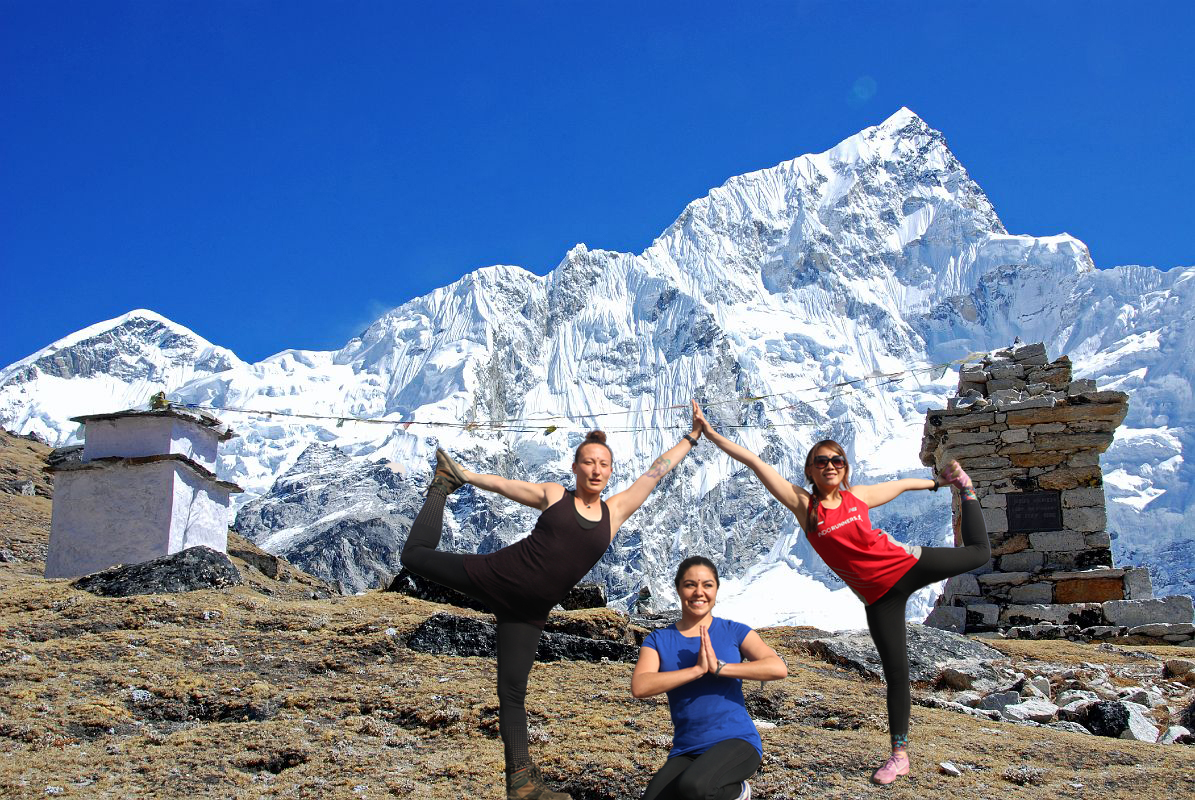 Yoga at Khumjung