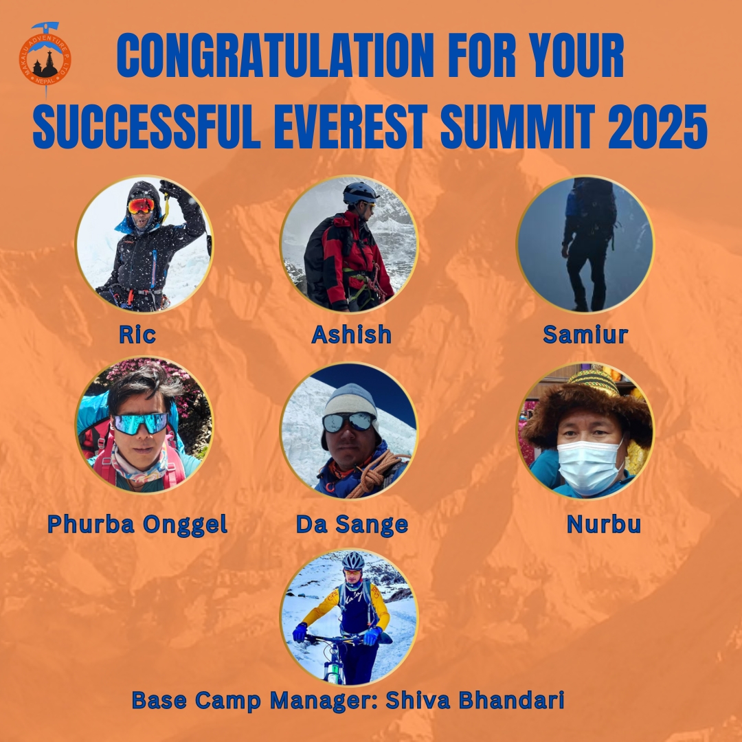 Successful Everest Expeditions 2025 - Makalu Adventure