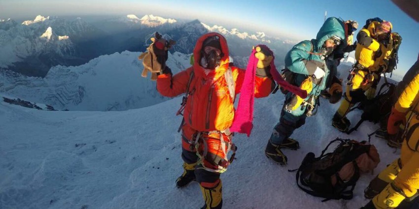 Wilmien Van Der Merwe Ascents To Mt. Everest Nepal Side