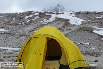 Camping during Mt. Cho Oyu Expedition