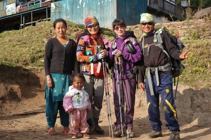 Locals of Gorja at Kanchenjunga Trekking Route