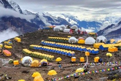 Akkei Rahaman from the UK has successfully summited Mount Manaslu