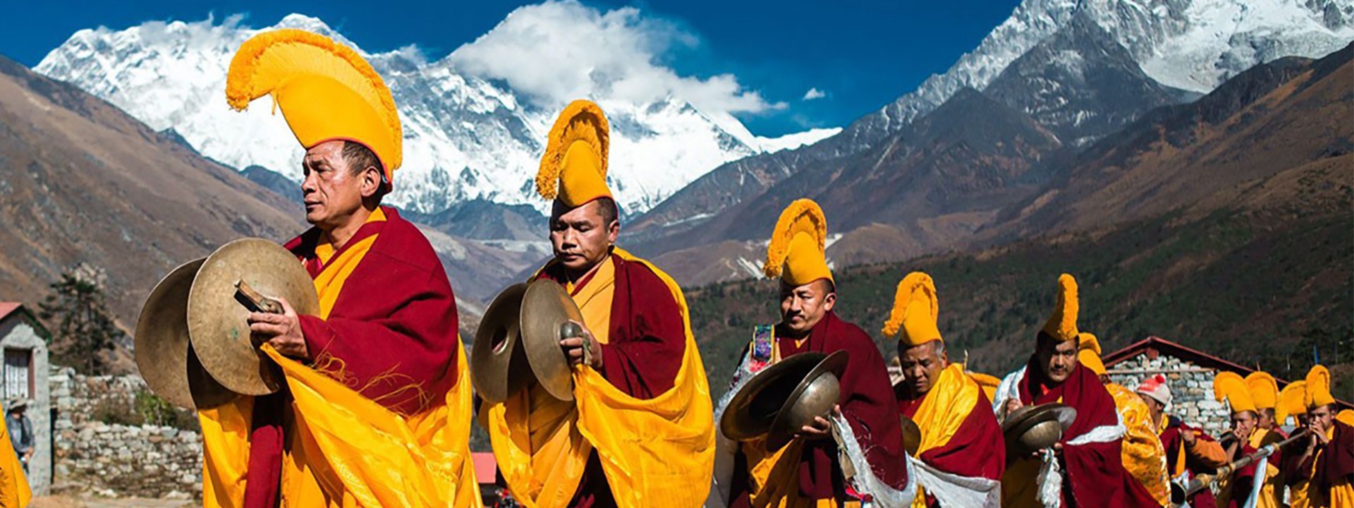 Mani Rimbu Festival at Tengboche Monastry, Everest Region of Nepal