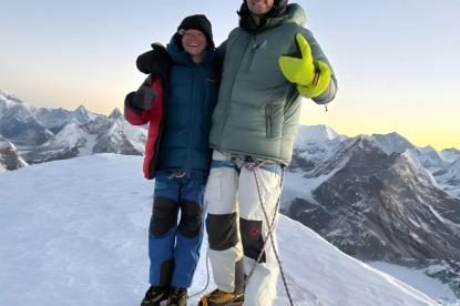Timothy Wilson and Harrison Pinkston. climbed Mera Peak