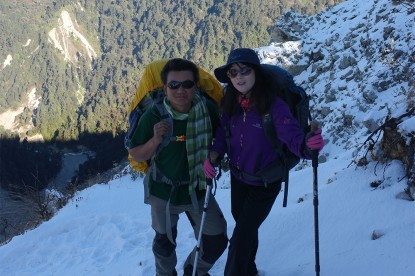 Climbing Mt. Kanchenjunga