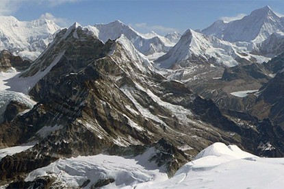 Views from Singu Chuli Peak