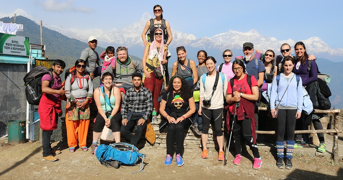 Yoga Trek to Poon HIll