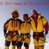 Successful ascent to summit of Mt. Cho Oyu