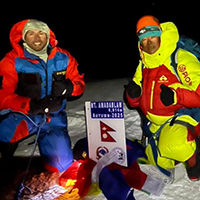 David Hill climbed Ama Dablam