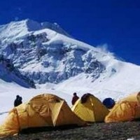 Basecamp setup during Dhaulagiri Expedition 