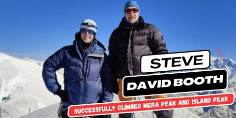Double the Delight: Steve David Booth's Back-to-Back Himalayan Success!