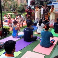 Fourth International Yoga day celebrated with the theme “Yoga for Peace”