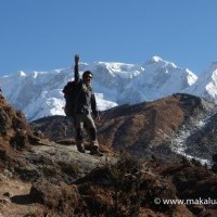 Trekking trail to Kanchenjunga base Camp