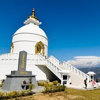 World Peace Pagoda : Pokhara