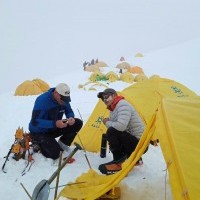 Camping during Mt. Manaslu Expedition