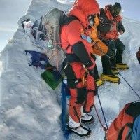 Akkei Rahaman from the UK has successfully summited Mount Manaslu