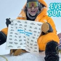 Michal Ryszard Wensierski reached the top of Mount Everest