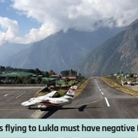 Passengers flying to Lukla must have negative PCR report